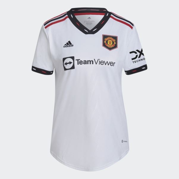 Maillot Extérieur Manchester United 22/23 Adidas Blanc