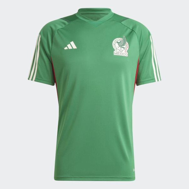Maillot D'entrainement Adidas Mexico Tiro 23 Vert