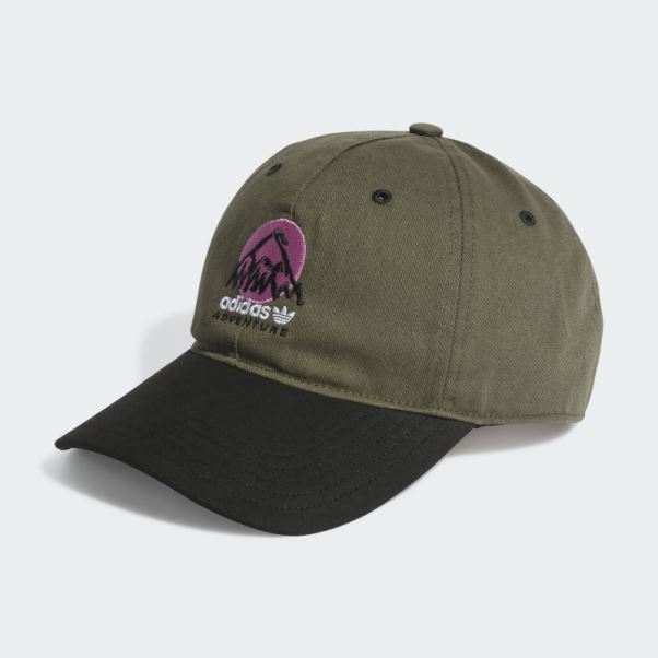 Casquette Adidas Aventure Papa Olive