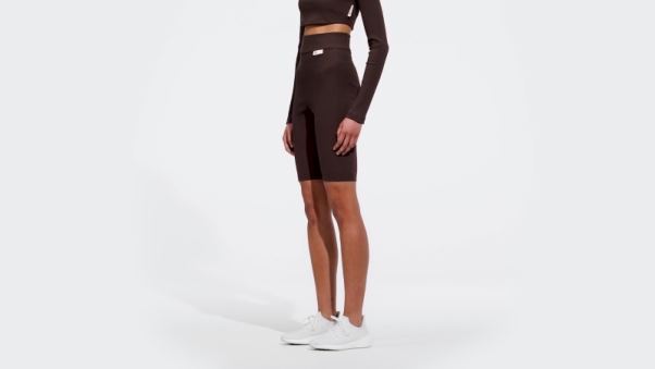 Adidas Studio Lounge Marron Short Côtelé