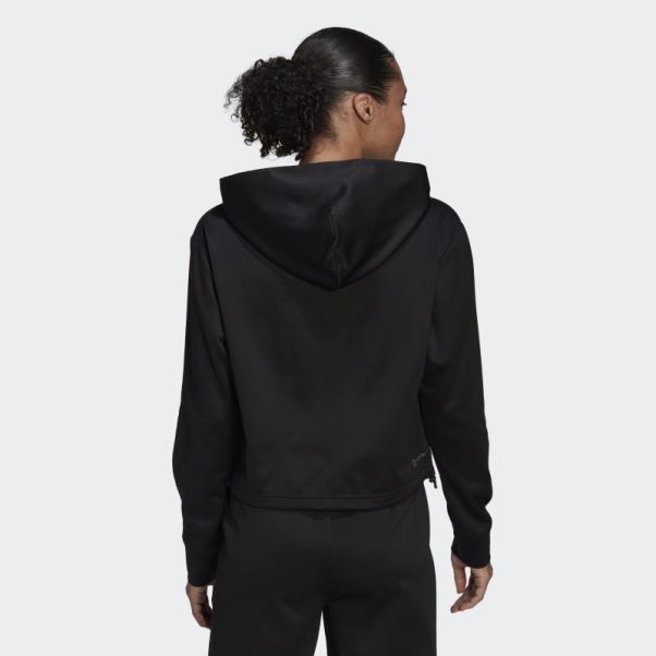 Sweat à Capuche Adidas Aeroready Noir