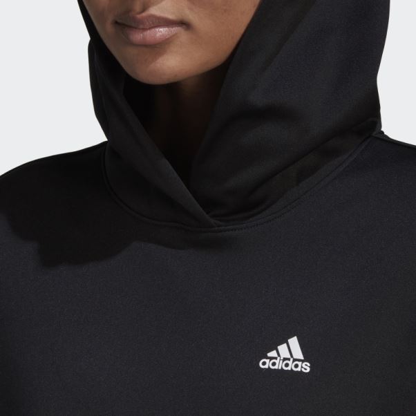 Sweat à Capuche Adidas Aeroready Noir