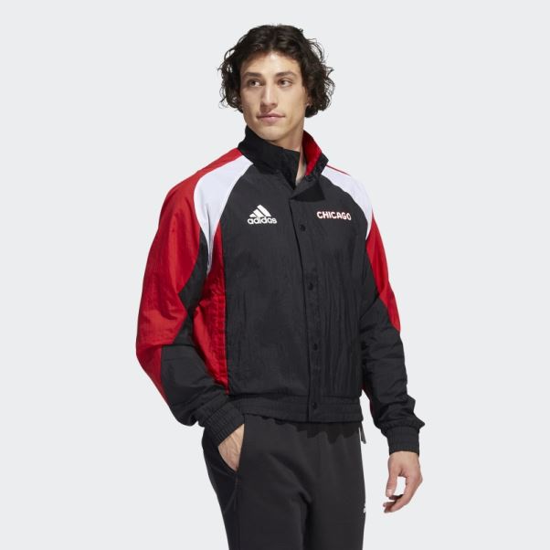 Veste Blackhawks Reverse Retro Adidas Noir