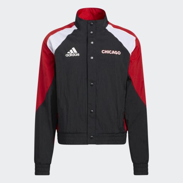 Veste Blackhawks Reverse Retro Adidas Noir