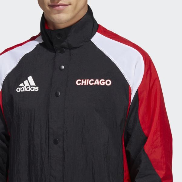 Veste Blackhawks Reverse Retro Adidas Noir