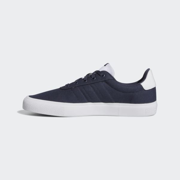 Chaussures De Skateboard Adidas Vulc Raid3r Bleu Marine