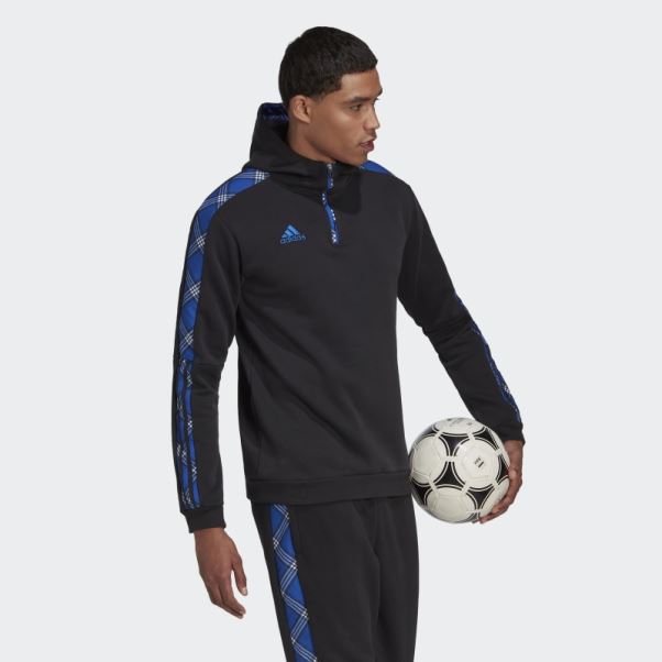 Sweat à Capuche Hivernalisé Tiro Noir Adidas