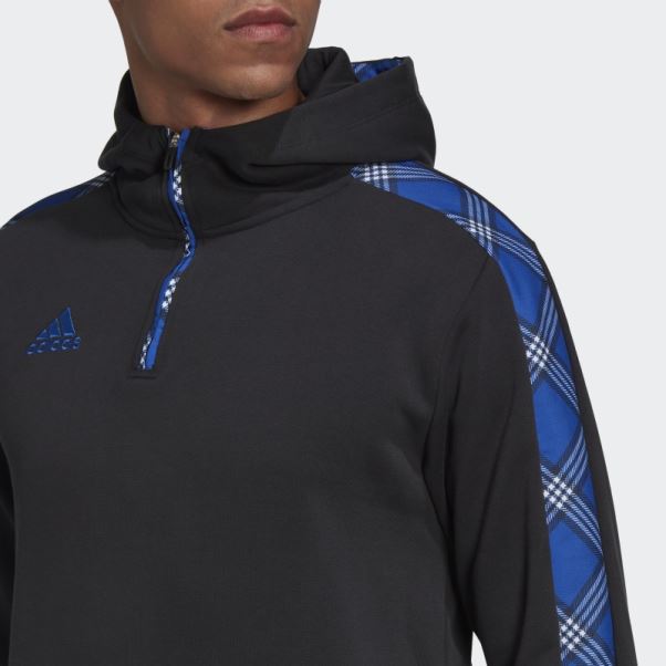 Sweat à Capuche Hivernalisé Tiro Noir Adidas