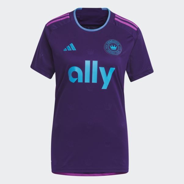 Maillot Extérieur Charlotte Fc 23/24 Violet Foncé Adidas