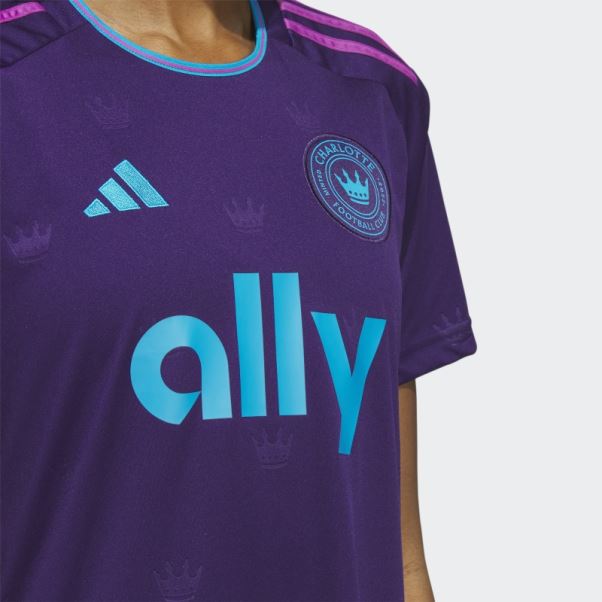 Maillot Extérieur Charlotte Fc 23/24 Violet Foncé Adidas