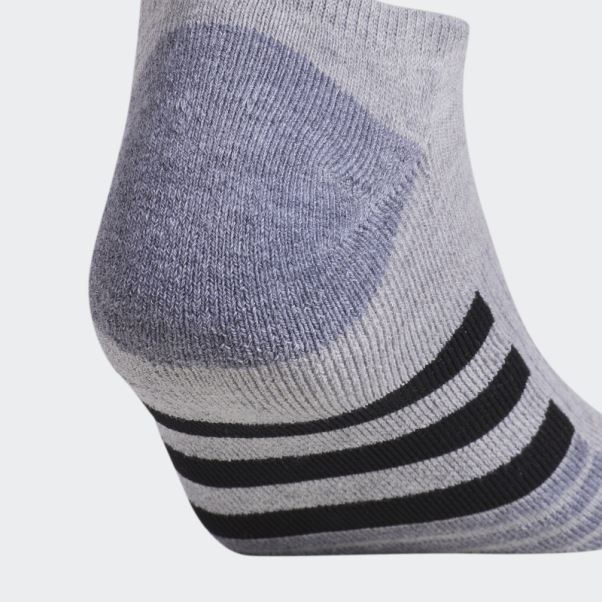 Adidas Chaussettes Invisibles Matelassées Multicolores 3 Paires