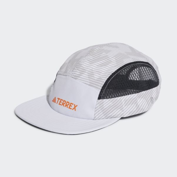 Casquette Graphique 5 Panneaux Terrex Heat.rdy Blanc Adidas