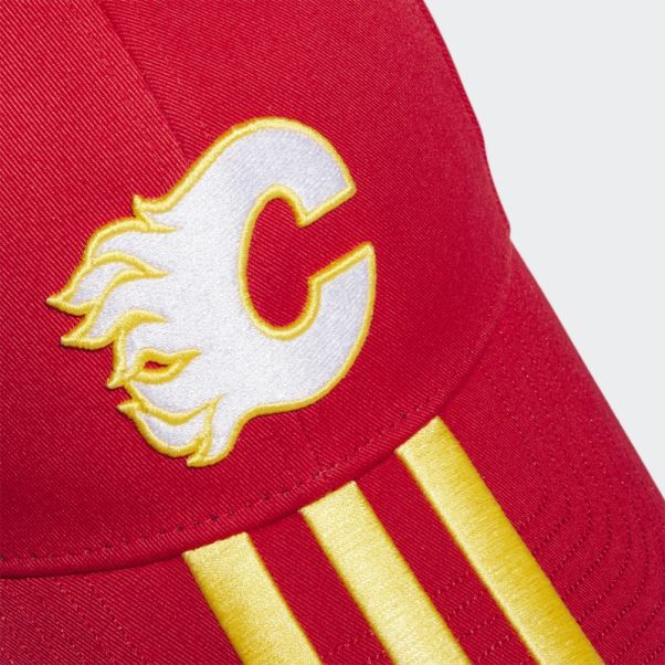 Calgary Flames 3-stripes Casquette Réglable Multi Adidas