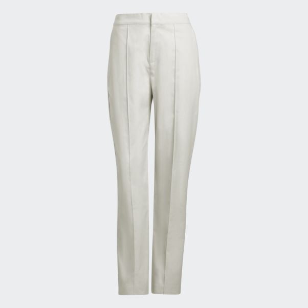 Adidas Pantalon De Costume En Sergé Blanc