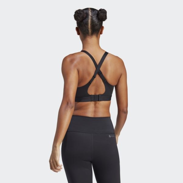 Soutien-gorge D'entraînement à Maintien élevé Adidas Tlrd Impact Luxe Noir