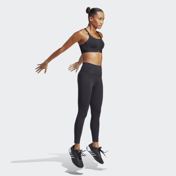 Soutien-gorge D'entraînement à Maintien élevé Adidas Tlrd Impact Luxe Noir