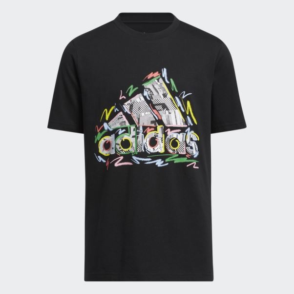 T-shirt Adidas Pride Noir