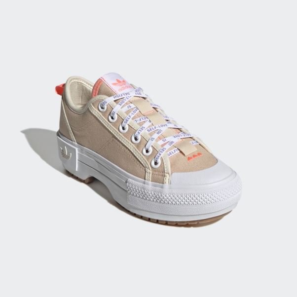 Nizza Trek Chaussures Basses Blush Adidas