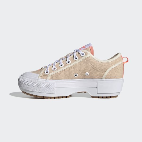 Nizza Trek Chaussures Basses Blush Adidas