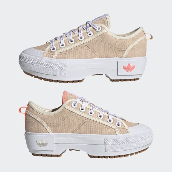Nizza Trek Chaussures Basses Blush Adidas