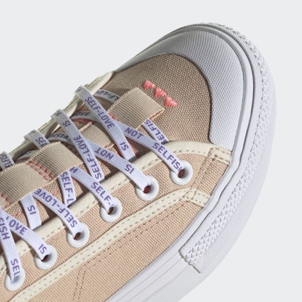 Nizza Trek Chaussures Basses Blush Adidas