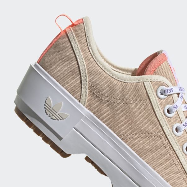 Nizza Trek Chaussures Basses Blush Adidas