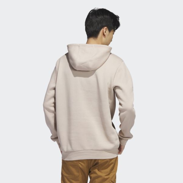 Sweat à Capuche Camouflage Adidas Sportswear Taupe
