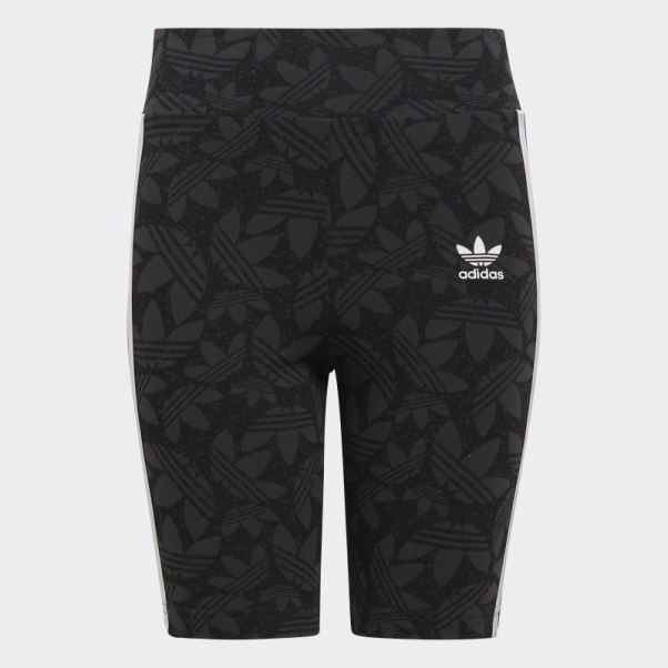 Short Cycliste Taille Haute Adidas Carbone