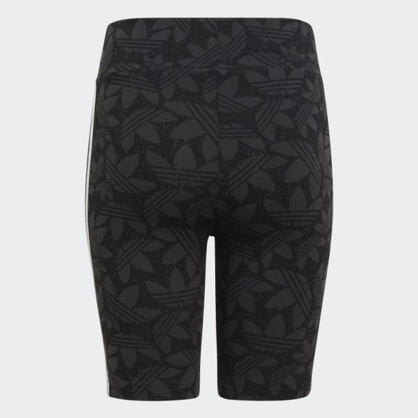 Short Cycliste Taille Haute Adidas Carbone