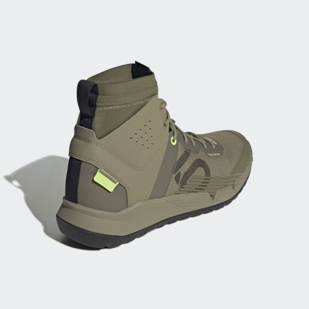 Orbite Vert Adidas Five Ten Trail Cross Mid Pro Chaussures De Vélo De Montagne