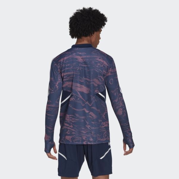 Adidas Juventus Condivo 22 Training Top Ton Rose