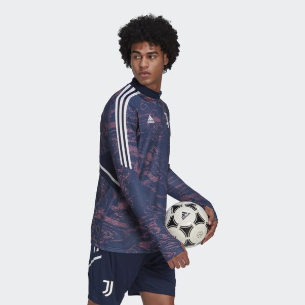 Adidas Juventus Condivo 22 Training Top Ton Rose
