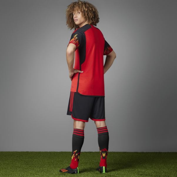 Maillot Belgique 22 Domicile Authentique Rouge Adidas