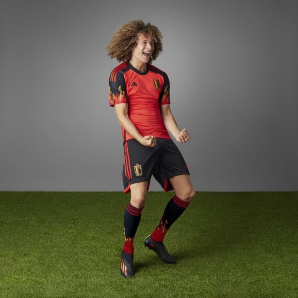 Maillot Belgique 22 Domicile Authentique Rouge Adidas