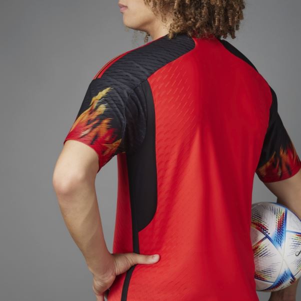 Maillot Belgique 22 Domicile Authentique Rouge Adidas