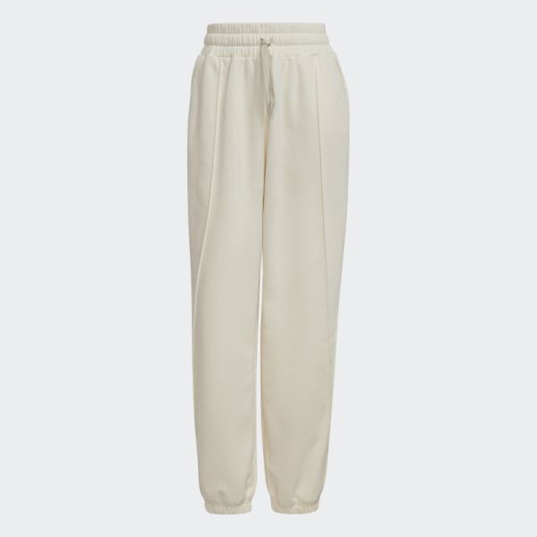 Jogging Adidas Hyperglam Polaire Blanc