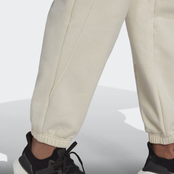 Jogging Adidas Hyperglam Polaire Blanc