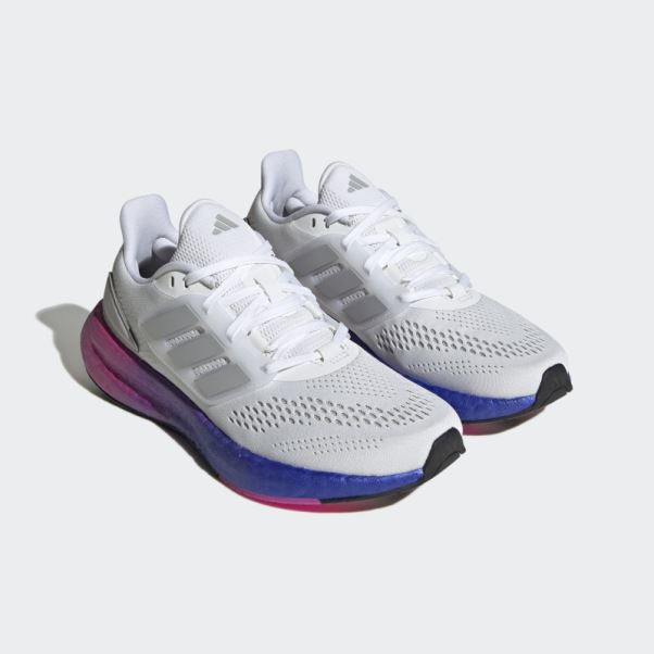 Chaussures De Course Adidas Pureboost 22 Blanches