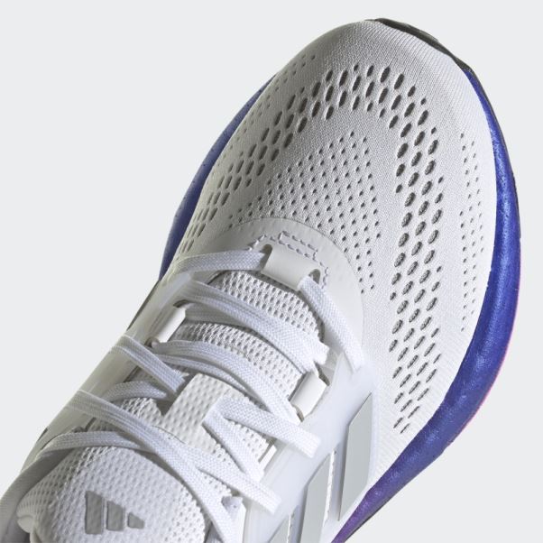 Chaussures De Course Adidas Pureboost 22 Blanches