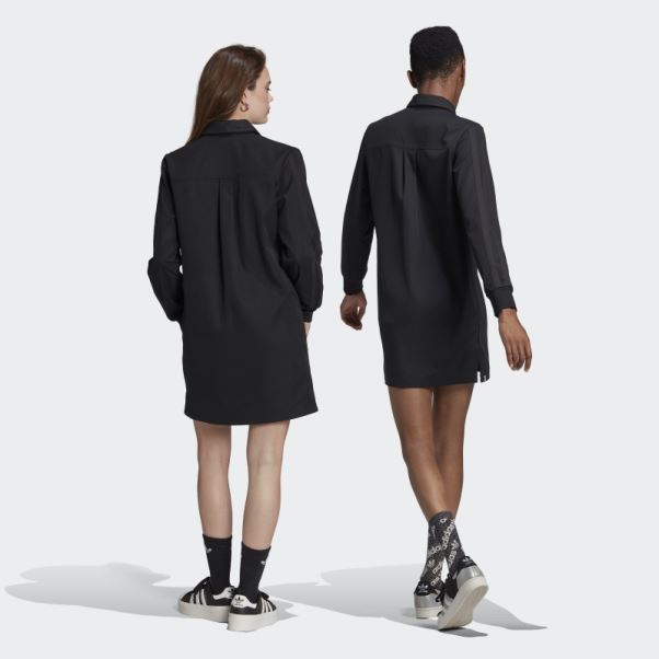 Chemise Habillée Sur Mesure Adidas Adicolor Contempo Noire (neutre)