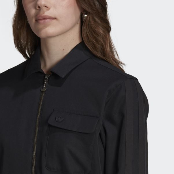 Chemise Habillée Sur Mesure Adidas Adicolor Contempo Noire (neutre)