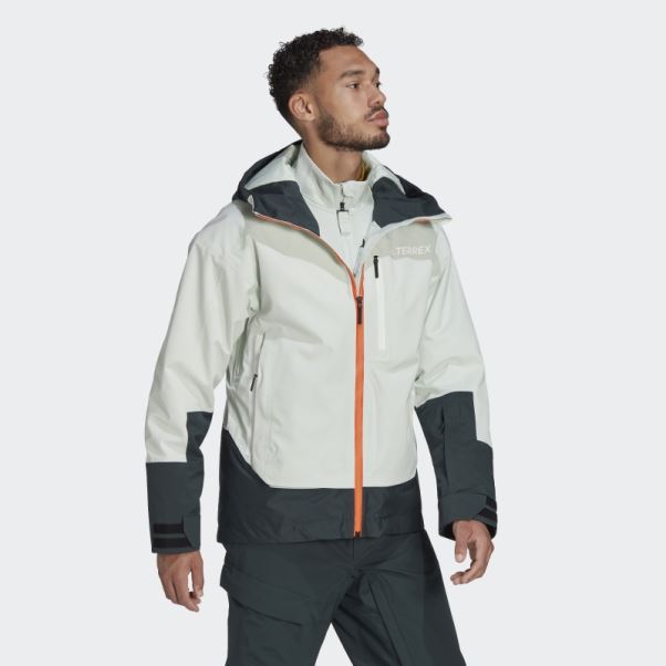 Veste Isolée 2 Couches Terrex Myshelter Snow Vert Adidas