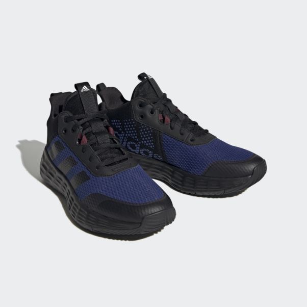 Chaussure De Basket-ball Blanche Ownthegame 2.0 Lightmotion Sport Adidas