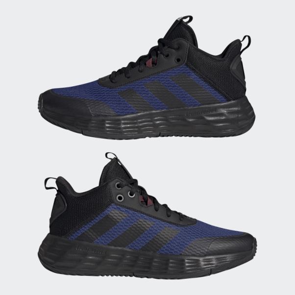 Chaussure De Basket-ball Blanche Ownthegame 2.0 Lightmotion Sport Adidas