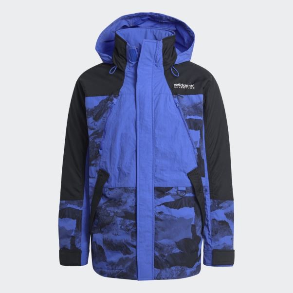 Ink Hot Adidas Aventure Veste D'extérieur Bloquée à Imprimé Intégral