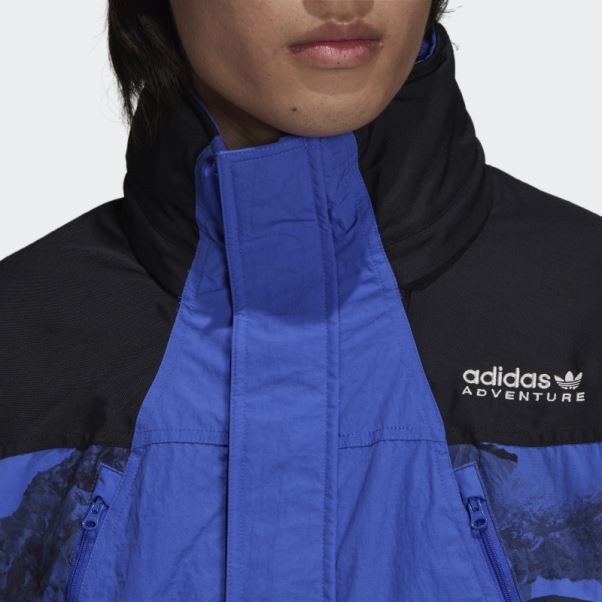 Ink Hot Adidas Aventure Veste D'extérieur Bloquée à Imprimé Intégral