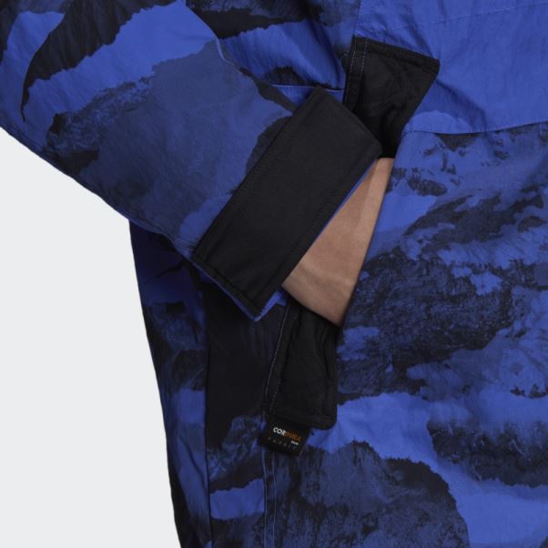 Ink Hot Adidas Aventure Veste D'extérieur Bloquée à Imprimé Intégral