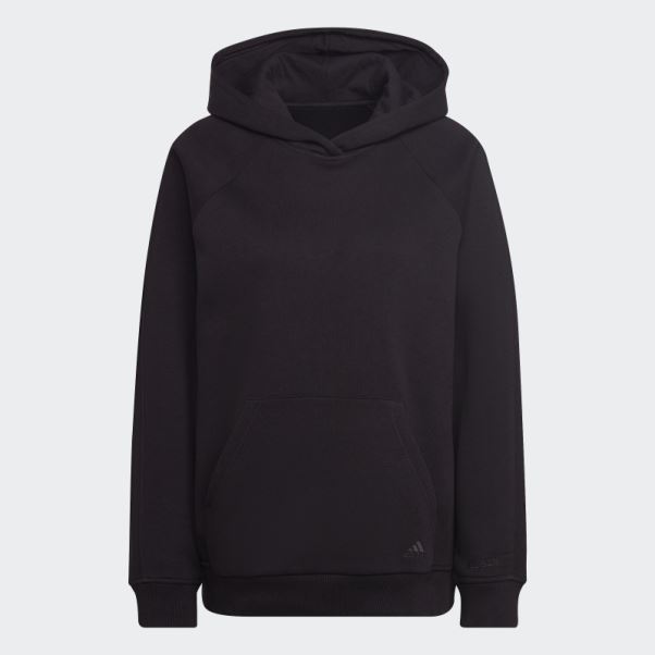Sweat à Capuche Boyfriend En Polaire All Szn Noir Adidas