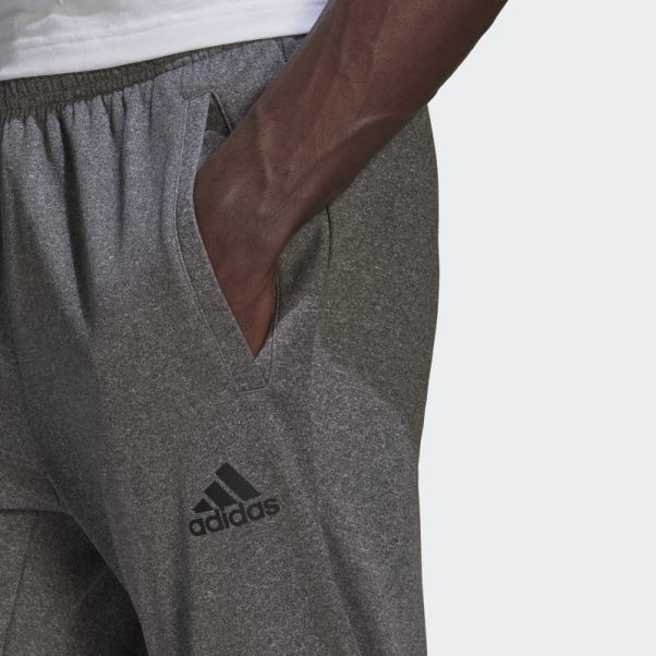 Aeroready Game And Go Pantalon Fuselé à Petit Logo Gris Adidas