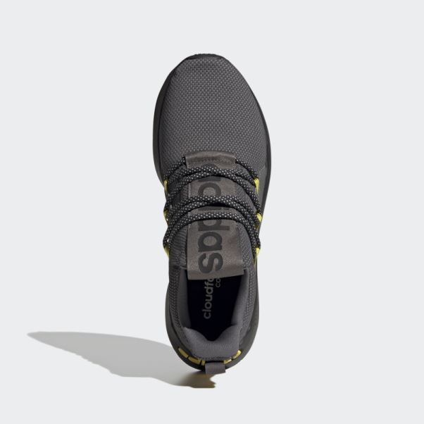 Chaussures Lite Racer Adapt 4.0 Cloudfoam Slip-on Gris Adidas